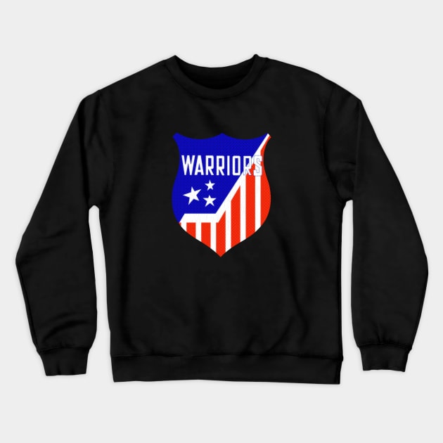 Defunct Chicago Warriors Hockey 1973 Crewneck Sweatshirt by LocalZonly